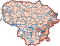 Miestų gyventojai, prestižiškiausia įvardiję rusų kalbą